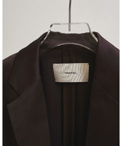 Satin Over Jacket 12610103（ブルゾン）｜TODAYFUL（トゥデイフル）の