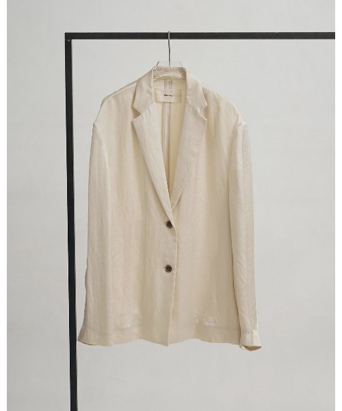 TODAYFUL(トゥデイフル)の「Satin Over Jacket 12610103(テーラードジャケット・レディース・ブラウン/オフホワイト/ブラック・36/38)」の15枚目の写真