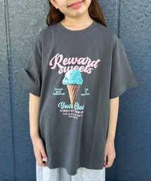 Right-on | VIVIAN BLUE(ヴィヴィアンブルー)スイーツプリントＴシャツ(Tシャツ/カットソー)