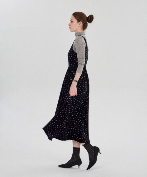 MAIA(マイア)の「ベルベットフラワーワンピース-ピンク(テンセルTシャツセット)(ワンピース・レディース・その他・MEDIUM/LARGE)」の6枚目の写真