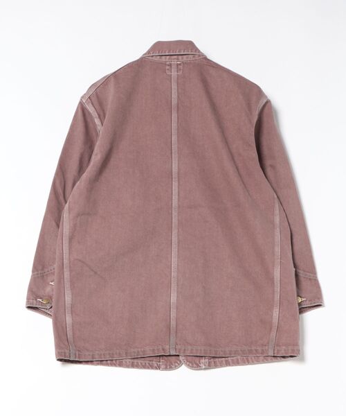 Lee(リー)の「Lee/リー レディース ロコジャケット DUNGAREES【セットアップ対応】(カバーオール・レディース・ブラウン/チャコール・MEDIUM/SMALL)」の4枚目の写真