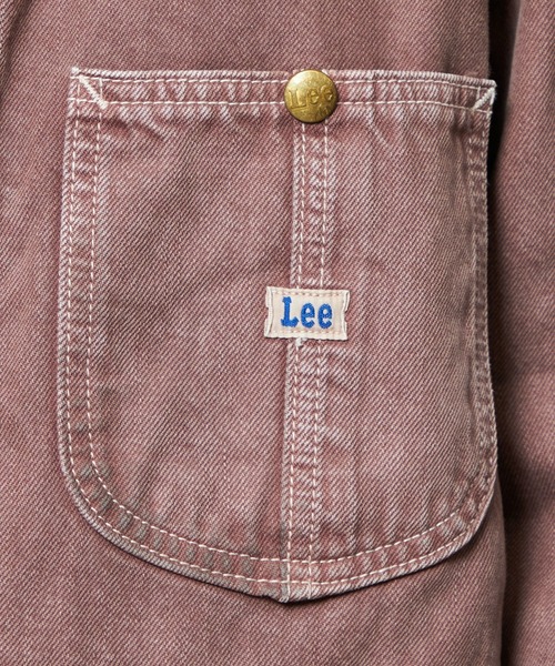 Lee(リー)の「Lee/リー レディース ロコジャケット DUNGAREES【セットアップ対応】(カバーオール・レディース・ブラウン/チャコール・MEDIUM/SMALL)」の21枚目の写真