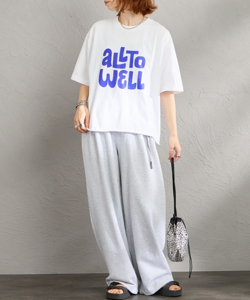 FUNG（ファング）の「[FUNG/ファング] ALL TO WELL カットオフ プリントＴシャツ（Tシャツ/カットソー・レディース・ブラック/ホワイト・M）」の3枚目の写真