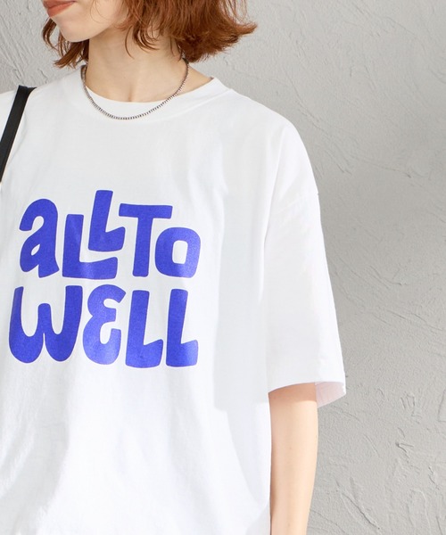 FUNG（ファング）の「[FUNG/ファング] ALL TO WELL カットオフ プリントＴシャツ（Tシャツ/カットソー・レディース・ブラック/ホワイト・M）」の11枚目の写真
