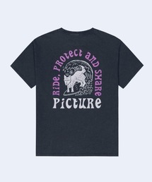 【PICTURE/ピクチャー】PICTURIDE TEE バックプリント Tシャツ