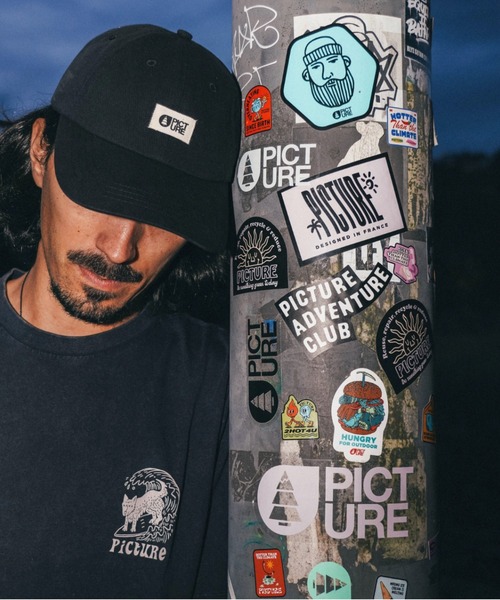 PICTURE ORGANIC CLOTHING(ピクチャーオーガニッククロージング)の「【PICTURE/ピクチャー】PICTURIDE TEE バックプリント Tシャツ(Tシャツ/カットソー・メンズ・ブラック/オレンジ・MEDIUM/LARGE)」の4枚目の写真