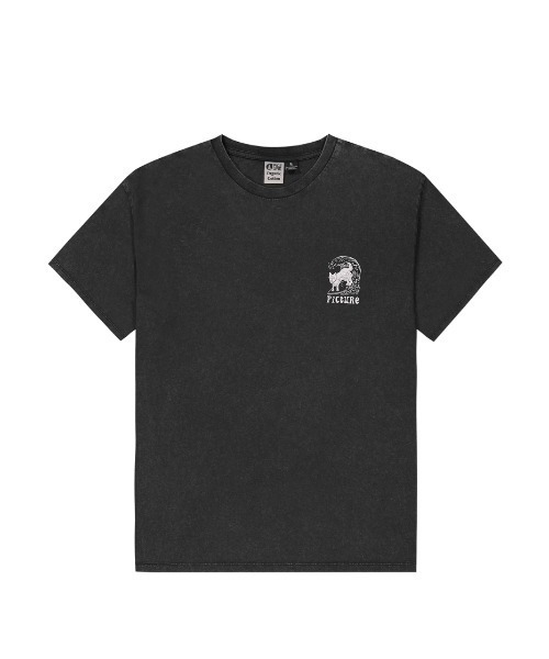 PICTURE ORGANIC CLOTHING(ピクチャーオーガニッククロージング)の「【PICTURE/ピクチャー】PICTURIDE TEE バックプリント Tシャツ(Tシャツ/カットソー・メンズ・ブラック/オレンジ・MEDIUM/LARGE)」の5枚目の写真