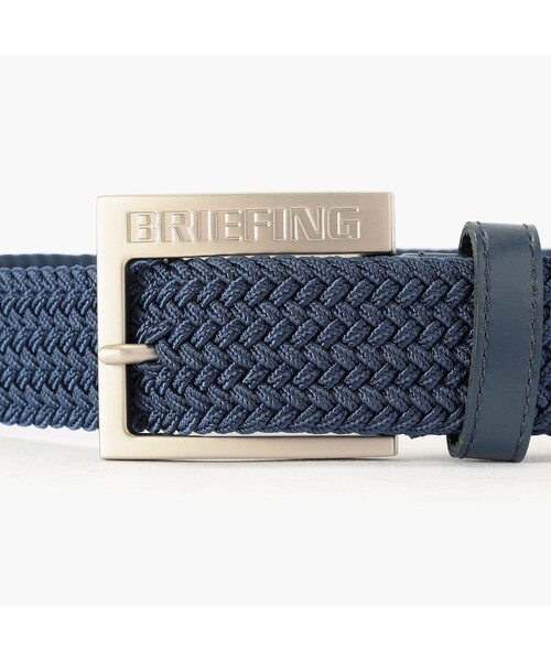 BRIEFING(ブリーフィング)の「【BRIEFING GOLF/ブリーフィングゴルフ】MS SQUARE BUCKLE MESH BELT(ベルト・メンズ・ブラック/グレー/ホワイト/ネイビー/オリーブ・M/L)」の10枚目の写真