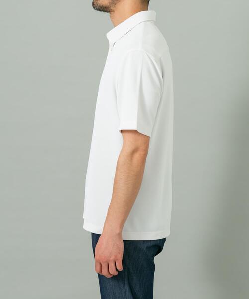 URBAN RESEARCH ROSSO MEN（アーバンリサーチロッソメン）の「『XLサイズあり』『イージーケア / 接触冷感 / 速乾』ハイパフォーマンスコンフォートポロシャツ（ポロシャツ・メンズ・ブラウン/ホワイト/ブラック/ネイビー・X-LARGE/LARGE/MEDIUM/SMALL）」の17枚目の写真