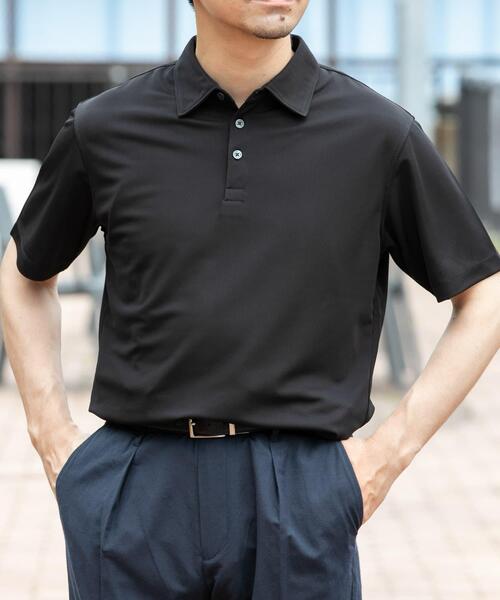 URBAN RESEARCH ROSSO MEN（アーバンリサーチロッソメン）の「『XLサイズあり』『イージーケア / 接触冷感 / 速乾』ハイパフォーマンスコンフォートポロシャツ（ポロシャツ・メンズ・ブラウン/ホワイト/ブラック/ネイビー・X-LARGE/LARGE/MEDIUM/SMALL）」の21枚目の写真