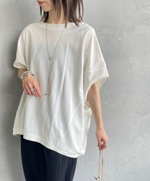 [mizuiro ind/ミズイロインド] コクーンワイド プルオーバーTシャツ