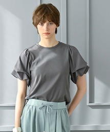 RAW FUDGE（ローファッジ）の「フライス×シルケットタックスリーブプルオーバー（Tシャツ/カットソー）」
