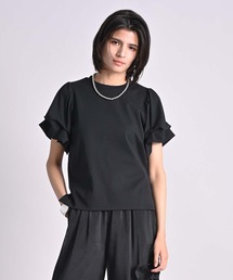 RAW FUDGE（ローファッジ）の「フライス×シルケットタックスリーブプルオーバー（Tシャツ/カットソー）」