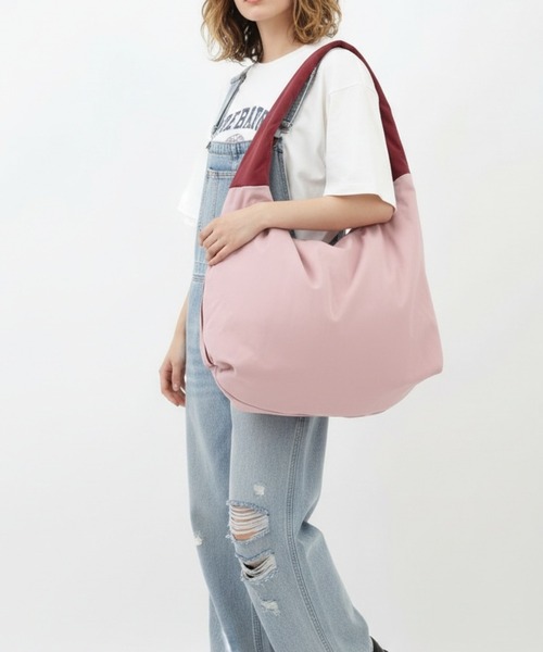 anello(アネロ)の「anello POMY ポミー BIGトート(トートバッグ・レディース・アイボリー/ブラック/ライトイエロー/ピンク/ブラウン・FREE)」の7枚目の写真