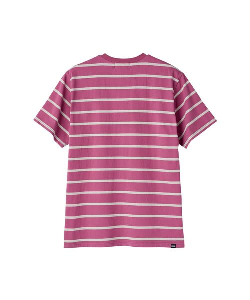 HYSTERIC GLAMOUR(ヒステリックグラマー)の「SPEAK NO EVILワッペン Tシャツ(Tシャツ/カットソー・メンズ・ピンク/チャコールグレー/ブルー・X-LARGE/LARGE/MEDIUM/SMALL)」の4枚目の写真