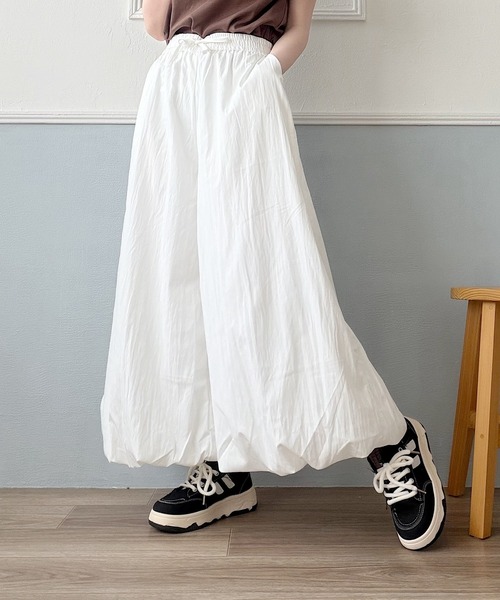 Nana(ナナ)の「ボリュームバルーンワイドパンツ(その他パンツ・レディース・ホワイト・FREE)」の16枚目の写真