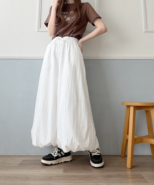 Nana(ナナ)の「ボリュームバルーンワイドパンツ(その他パンツ・レディース・ホワイト・FREE)」の17枚目の写真