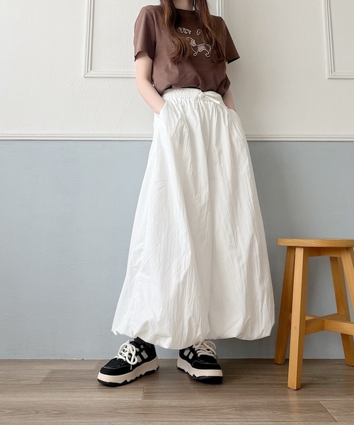 Nana(ナナ)の「ボリュームバルーンワイドパンツ(その他パンツ・レディース・ホワイト・FREE)」の19枚目の写真
