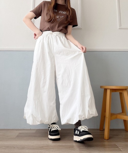 Nana(ナナ)の「ボリュームバルーンワイドパンツ(その他パンツ・レディース・ホワイト・FREE)」の20枚目の写真