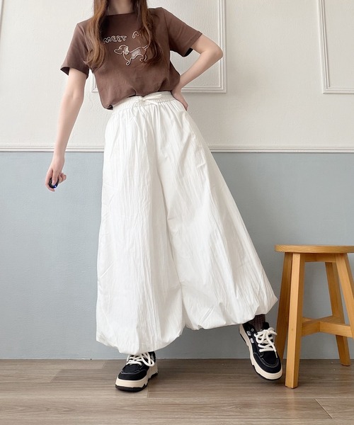 Nana(ナナ)の「ボリュームバルーンワイドパンツ(その他パンツ・レディース・ホワイト・FREE)」の21枚目の写真