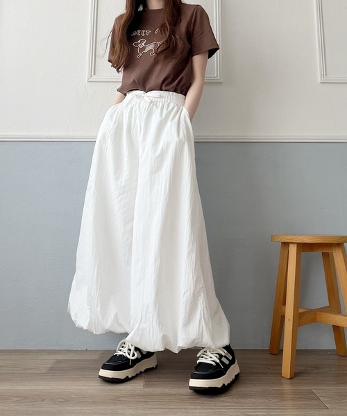 Nana(ナナ)の「ボリュームバルーンワイドパンツ(その他パンツ・レディース・ホワイト・FREE)」の22枚目の写真