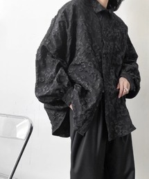 Jacquard Texture Oversized Shirt ジャガードテクスチャー オーバーサイズシャツ