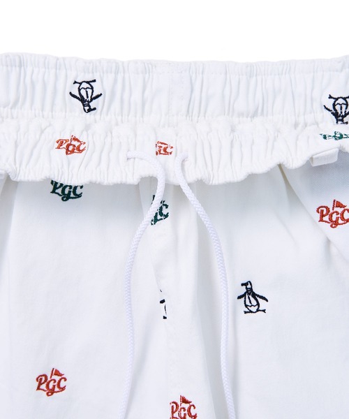 Pacific GOLF CLUB（パシフィックゴルフクラブ）の「Penguin by Munsingwear × PGC SHORT PANTS（その他パンツ・メンズ・ホワイト/グリーン・S/M/L/XL）」の5枚目の写真