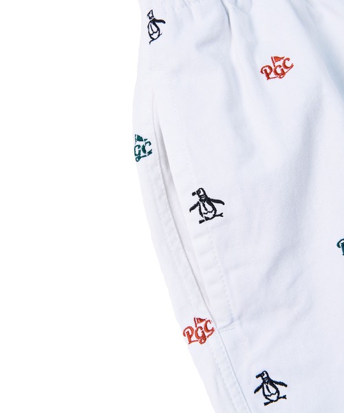 Pacific GOLF CLUB（パシフィックゴルフクラブ）の「Penguin by Munsingwear × PGC SHORT PANTS（その他パンツ・メンズ・ホワイト/グリーン・S/M/L/XL）」の7枚目の写真
