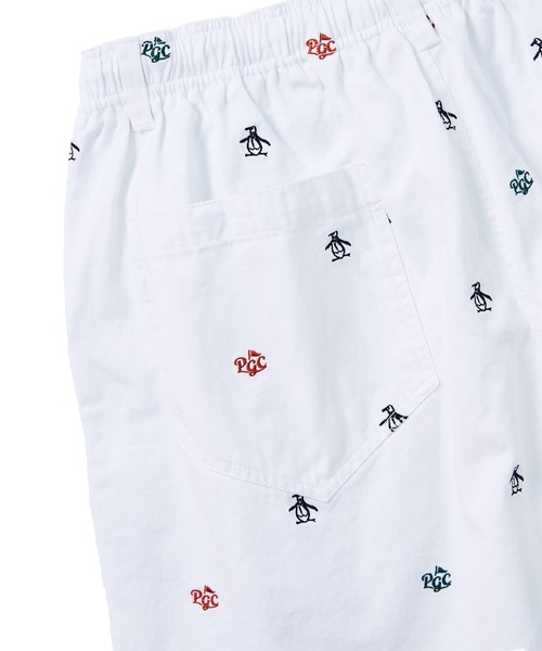 Pacific GOLF CLUB（パシフィックゴルフクラブ）の「Penguin by Munsingwear × PGC SHORT PANTS（その他パンツ・メンズ・ホワイト/グリーン・S/M/L/XL）」の9枚目の写真