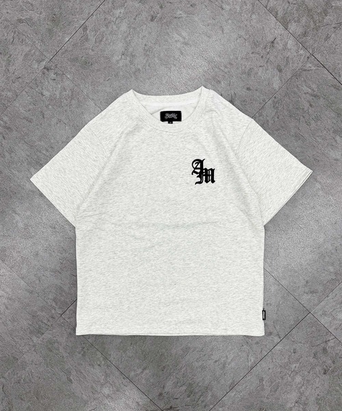 ATMARK(アットマーク)の「《3サイズ展開 / UNISEX 》ATMARK ワンポイントロゴ刺繍 半袖Tシャツ ハート グラフィティ オールド(Tシャツ/カットソー・メンズ・ブラック系2/ホワイト系3/ブラック系4/ブラック系3/ブラック系1/ホワイト系4/ホワイト系2/ホワイト系1・S/L/M)」の20枚目の写真