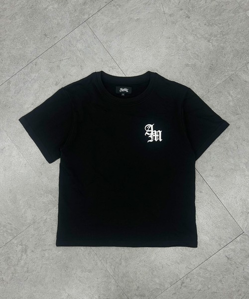 ATMARK(アットマーク)の「《3サイズ展開 / UNISEX 》ATMARK ワンポイントロゴ刺繍 半袖Tシャツ ハート グラフィティ オールド(Tシャツ/カットソー・メンズ・ブラック系2/ホワイト系3/ブラック系4/ブラック系3/ブラック系1/ホワイト系4/ホワイト系2/ホワイト系1・S/L/M)」の15枚目の写真