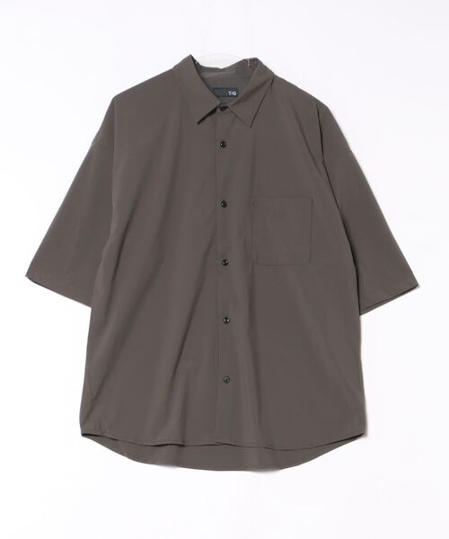 TAKA-Q(タカキュー)の「軽量 ストレッチ ナイロン混 半袖 シャツ セットアップ可能 メンズ(シャツ/ブラウス・メンズ・ネイビー/ブラウン・MEDIUM/LARGE/X-LARGE)」の14枚目の写真