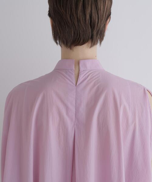 LE PHIL(ルフィル)の「◆ペーパーナイロンブラウス(シャツ/ブラウス・レディース・ベージュ/ピンク/ブラック・F)」の20枚目の写真