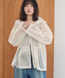 PBLIM | 《UNISEX》メッシュフーディ(パーカー)