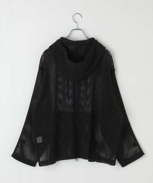 PBLIM（ページボーイリム）の「《UNISEX》メッシュフーディ（パーカー・レディース・ブラック/アイボリー/ブルー・FREE）」の16枚目の写真