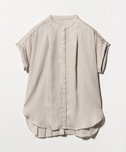 A DAY IN THE LIFE UNITED ARROWS(アデイインザライフユナイテッドアローズ)の「バックプリーツ シャツブラウス <A DAY IN THE LIFE>(シャツ/ブラウス・レディース・ベージュ/オフホワイト/ブラック/ライトブルー・FREE)」の14枚目の写真