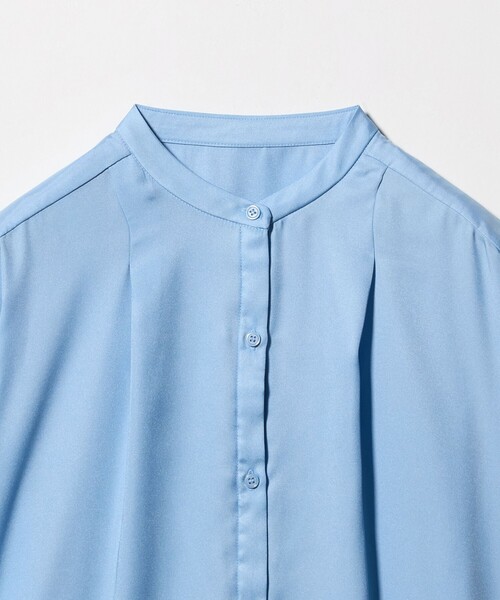 A DAY IN THE LIFE UNITED ARROWS(アデイインザライフユナイテッドアローズ)の「バックプリーツ シャツブラウス <A DAY IN THE LIFE>(シャツ/ブラウス・レディース・ベージュ/オフホワイト/ブラック/ライトブルー・FREE)」の21枚目の写真