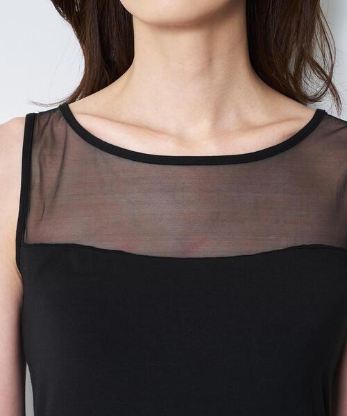 Reflect（リフレクト）の「【BASIC COTTON】シアータンクトップ（タンクトップ・レディース・ブラック/オフホワイト・00）」の17枚目の写真