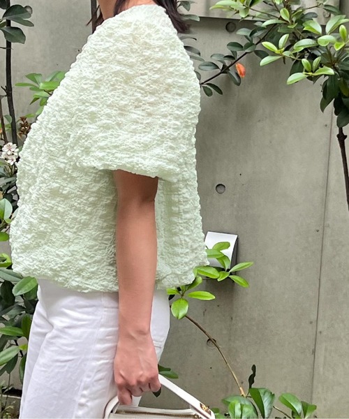 BLUE×PALANG（ブルーパラン）の「【ZOZO限定】BALLOON POP BLOUSE（シャツ/ブラウス・レディース・ミント/ライトブルー・FREE）」の10枚目の写真