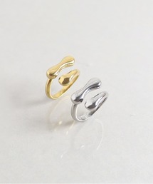 金属アレルギー対応「ieLS」ステンレス ダブルラインリング