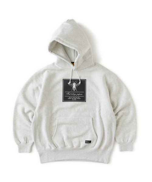 FAT（エフエイティー）の「BEEOVER（パーカー・メンズ・ブラック/ワイン/ライトグレー/グリーン・JUMBO(XXL)/FAT(XL)/SKINNY(L)/TITCH(M)）」の3枚目の写真