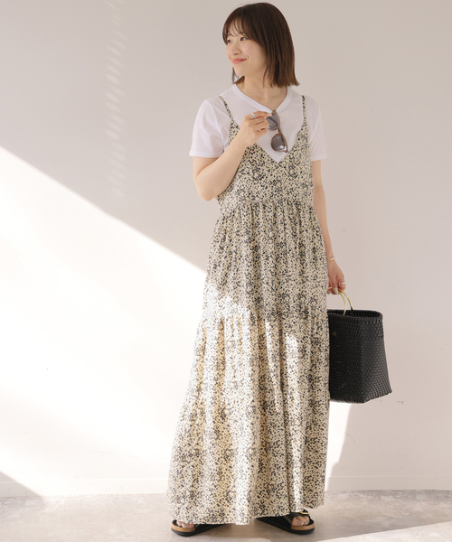 JOURNAL STANDARD relume(ジャーナルスタンダード レリューム)の「ミニレオパードプリントキャミワンピース(ワンピース・レディース・ブラック/ベージュ・FREE)」の9枚目の写真