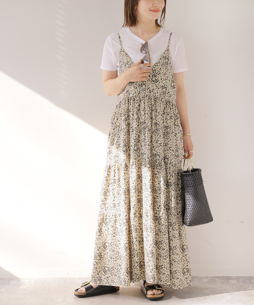 JOURNAL STANDARD relume(ジャーナルスタンダード レリューム)の「ミニレオパードプリントキャミワンピース(ワンピース・レディース・ブラック/ベージュ・FREE)」の10枚目の写真