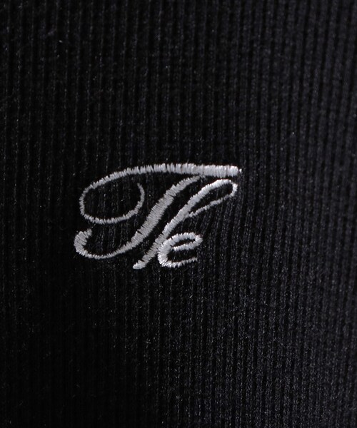 THE SHOP TK (ザ ショップ ティーケー )の「ヘンリーネック ワンポイント刺繍トップス(Tシャツ/カットソー・レディース・ブラック/グレー/アイボリー・12/13)」の16枚目の写真