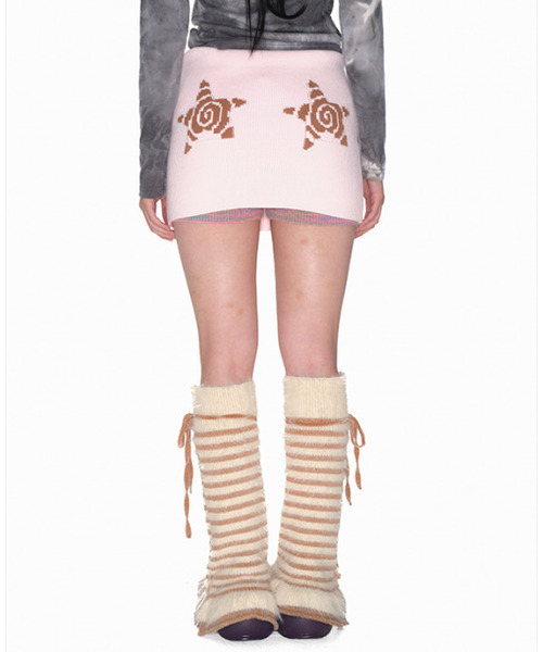 youthbath(ユースバース)の「Knit band skirt & shorts_pink(その他パンツ・レディース・その他・FREE)」の3枚目の写真