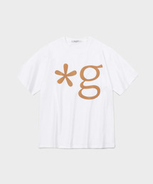 GRUNDEN（グルンデン）の「SIGNATURE LOGO T-SHIRT (WHITE)（Tシャツ/カットソー）」