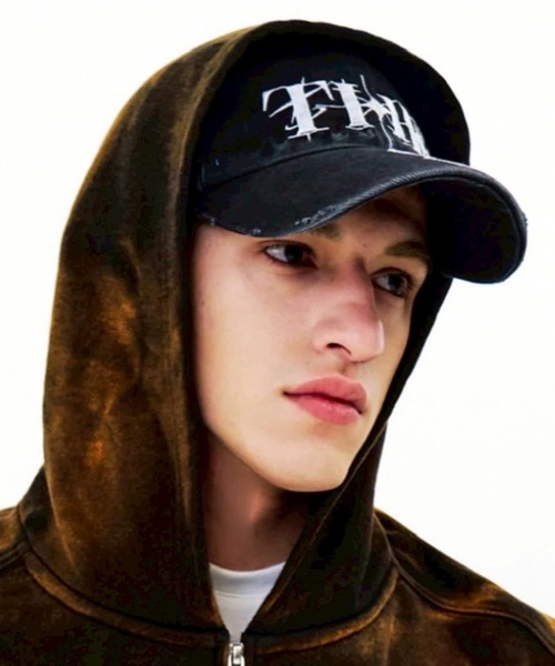 E RIN AI E(オリンアイ)の「【E RIN AI E】THE CAP BALL CAP / 【オリンアイ】刺しゅうロゴキャップ(キャップ・メンズ・ブラック・ONE SIZE)」の5枚目の写真