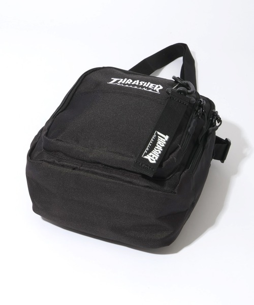 THRASHER(スラッシャー)の「【THRASHER/スラッシャー】バーティカル ミニ ショルダーバッグ(ショルダーバッグ・メンズ・ブラック系1/ブラック・FREE)」の9枚目の写真