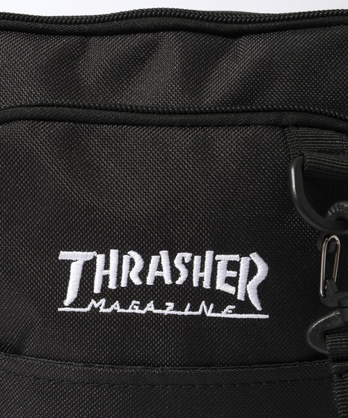 THRASHER(スラッシャー)の「【THRASHER/スラッシャー】バーティカル ミニ ショルダーバッグ(ショルダーバッグ・メンズ・ブラック系1/ブラック・FREE)」の5枚目の写真