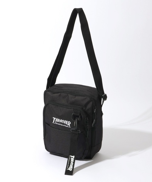 THRASHER(スラッシャー)の「【THRASHER/スラッシャー】バーティカル ミニ ショルダーバッグ(ショルダーバッグ・メンズ・ブラック系1/ブラック・FREE)」の13枚目の写真